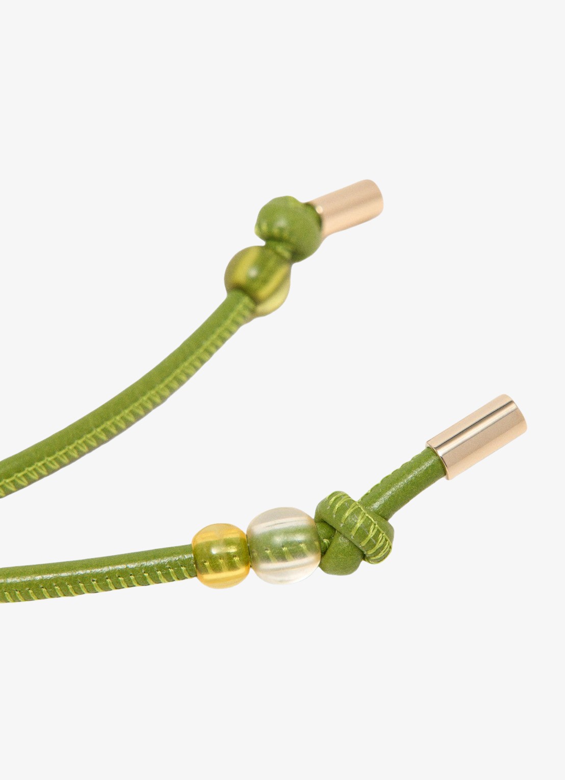 Maje Tasbedel met logo - detail 3 groen