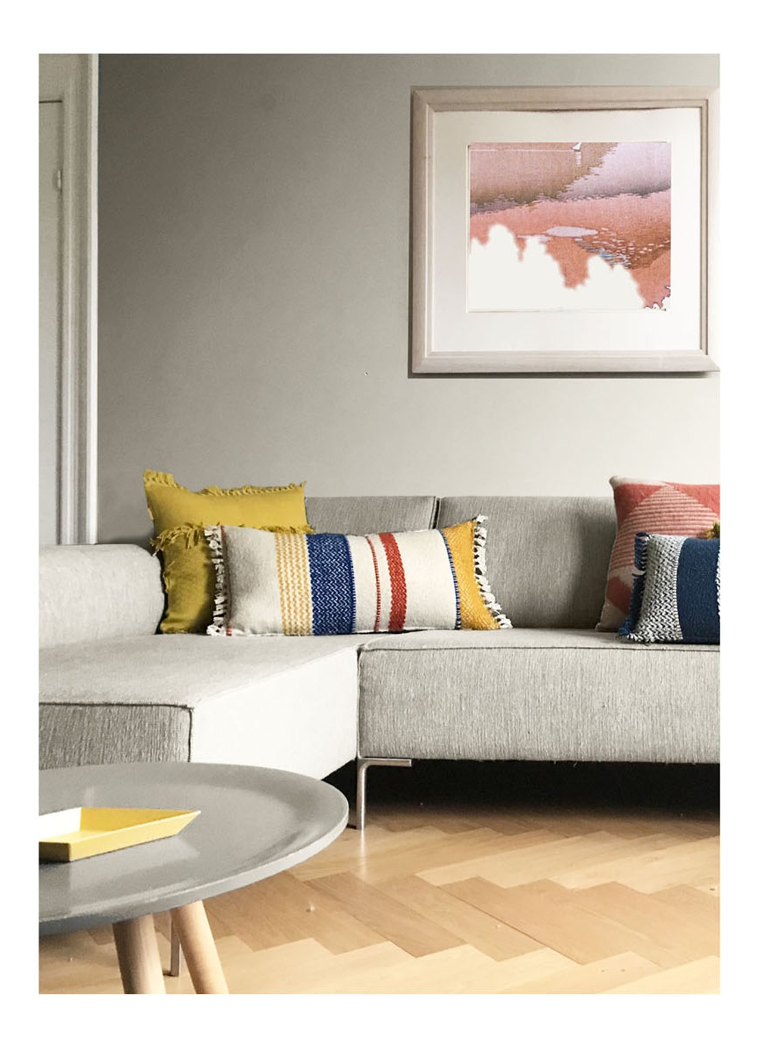 Malagoon Bouclé Miracle sierkussen 37 x 70 cm - voorkant 2 wit