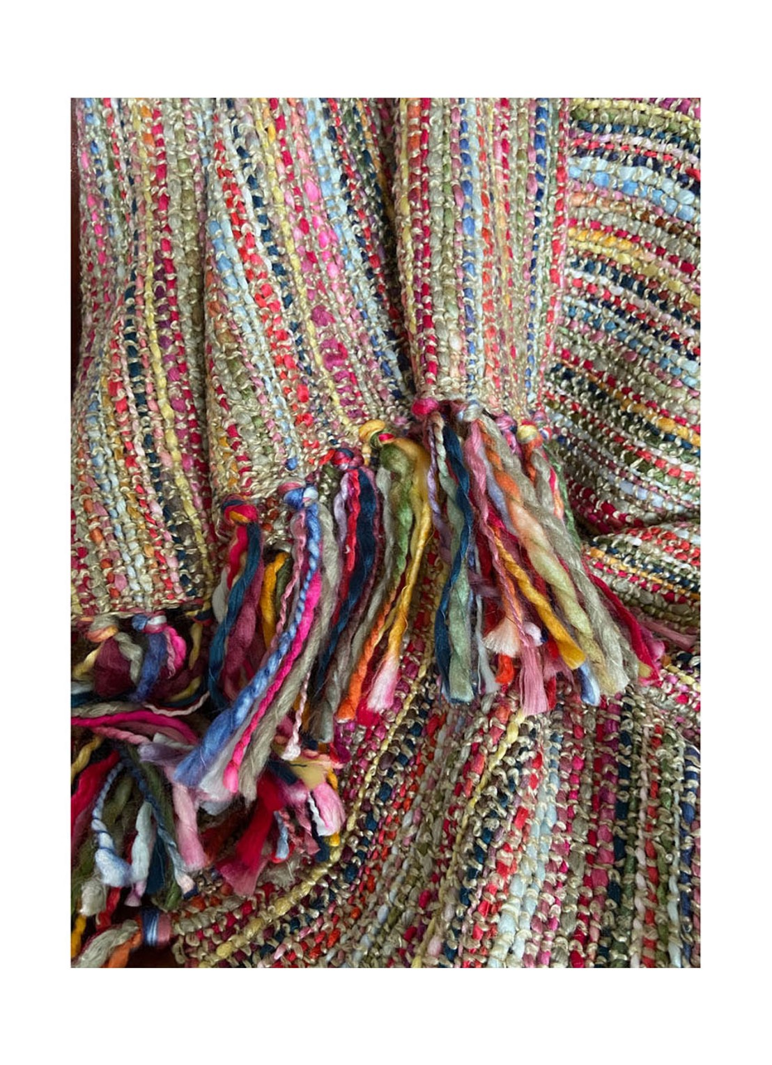 Malagoon Fun plaid 125 x 150 cm - detail 3 multicolor