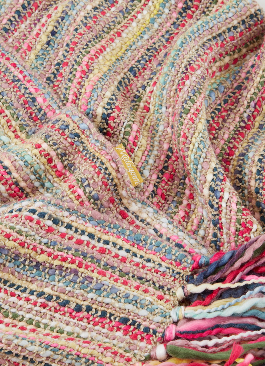 Malagoon Fun plaid 125 x 150 cm - detail 4 multicolor