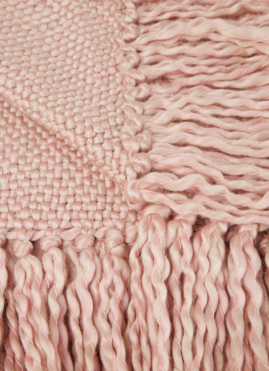 Malagoon Marble plaid 125 x 150 cm - detail roze