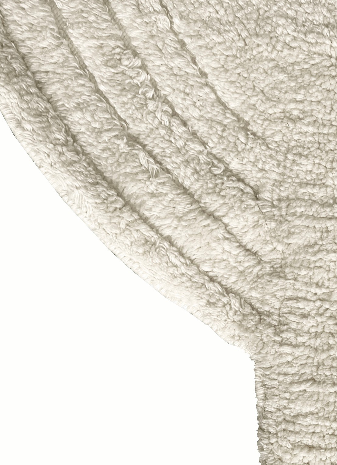 Malagoon Mokoh vloerkleed 180 x 180 cm - achterkant 5 beige