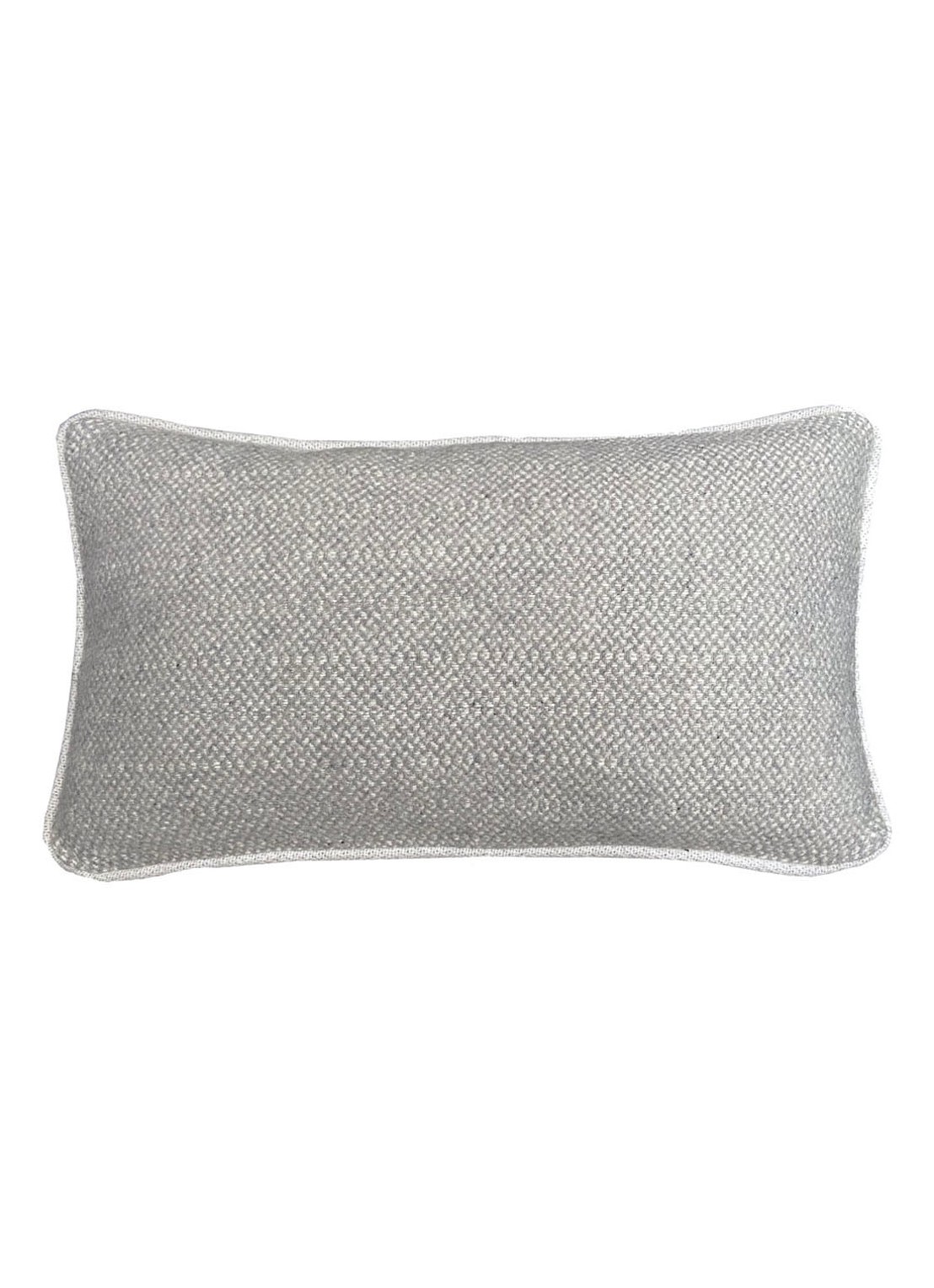 Malagoon Natural sierkussen 35 x 60 cm - voorkant 3 grijs