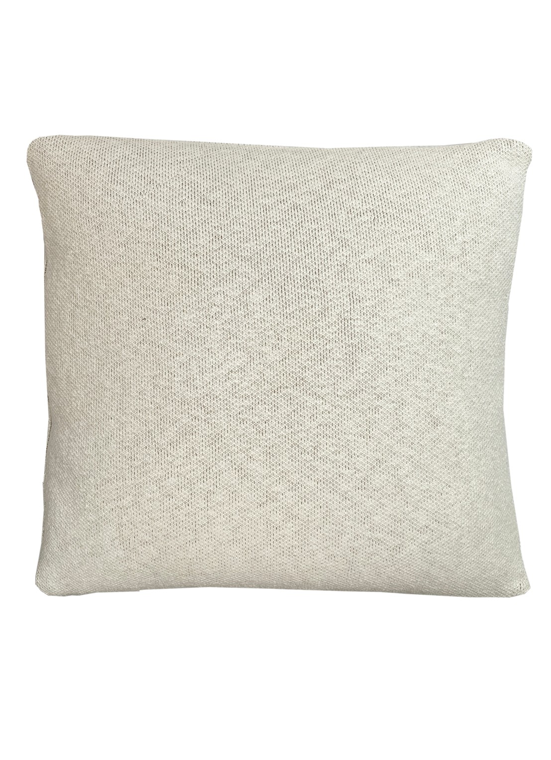 Malagoon Solid Knitted sierkussen 50 x 50 cm - voorkant 4 roze