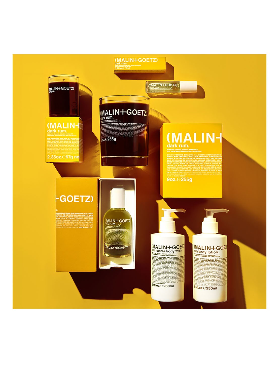 MALIN+GOETZ Dark Rum Candle - geurkaars - detail 3 undefined