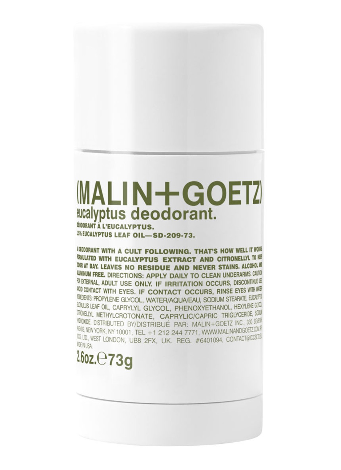 MALIN+GOETZ eucalyptus deodorant - voorkant undefined