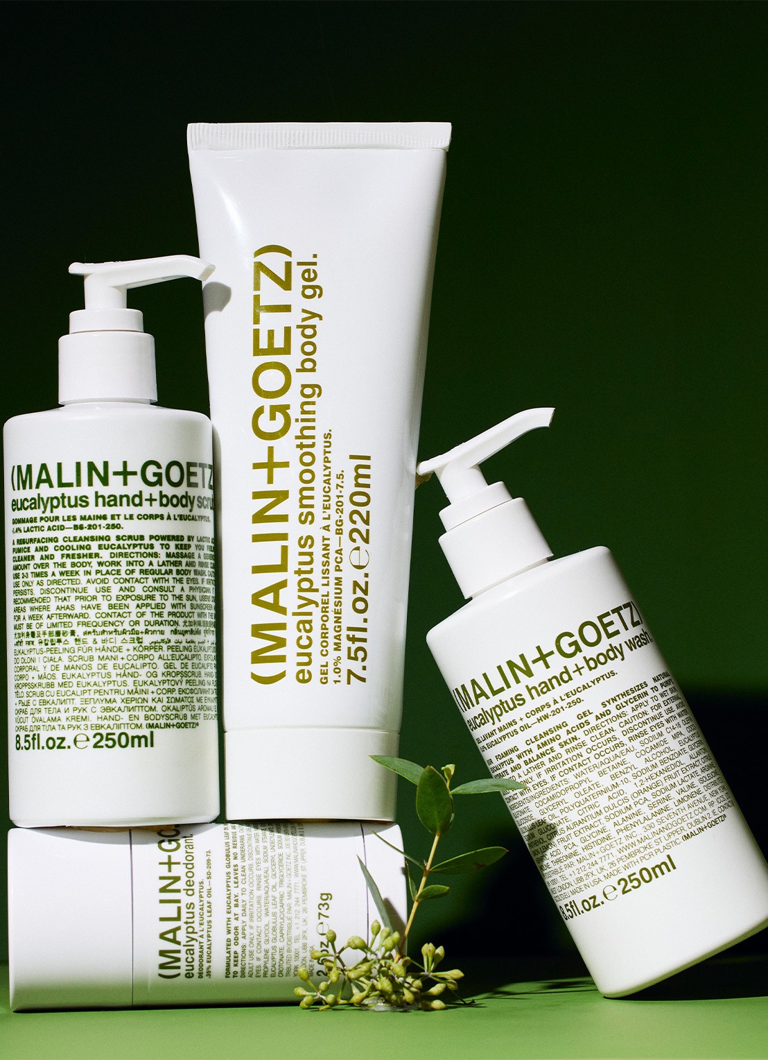 MALIN+GOETZ Eucalyptus hand + body scrub - lichaamsscrub - detail 3 undefined