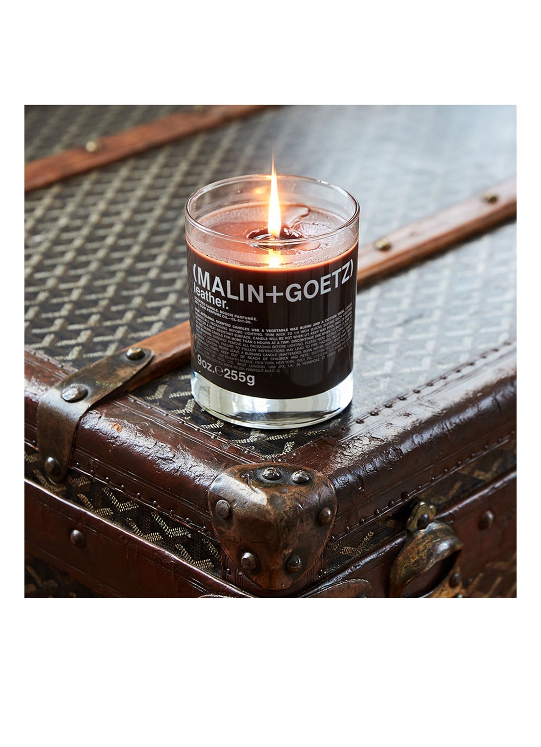 MALIN+GOETZ Leather Candle - geurkaars - detail undefined