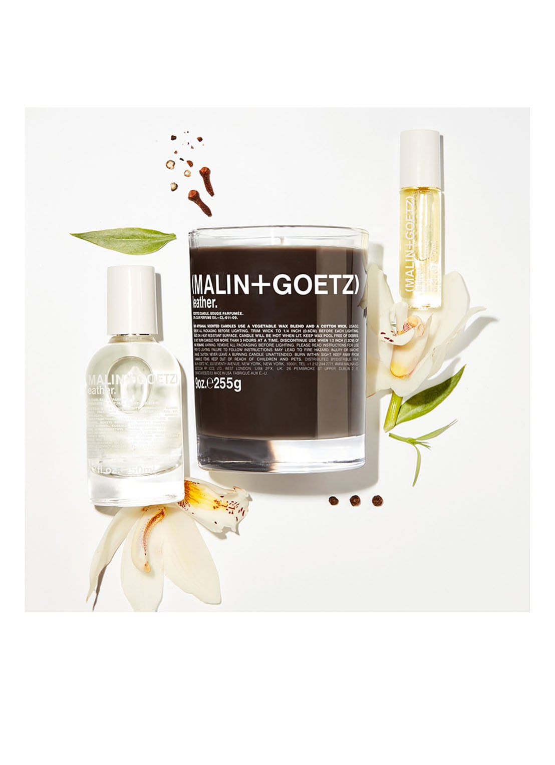 MALIN+GOETZ Leather Candle - geurkaars - detail 2 undefined