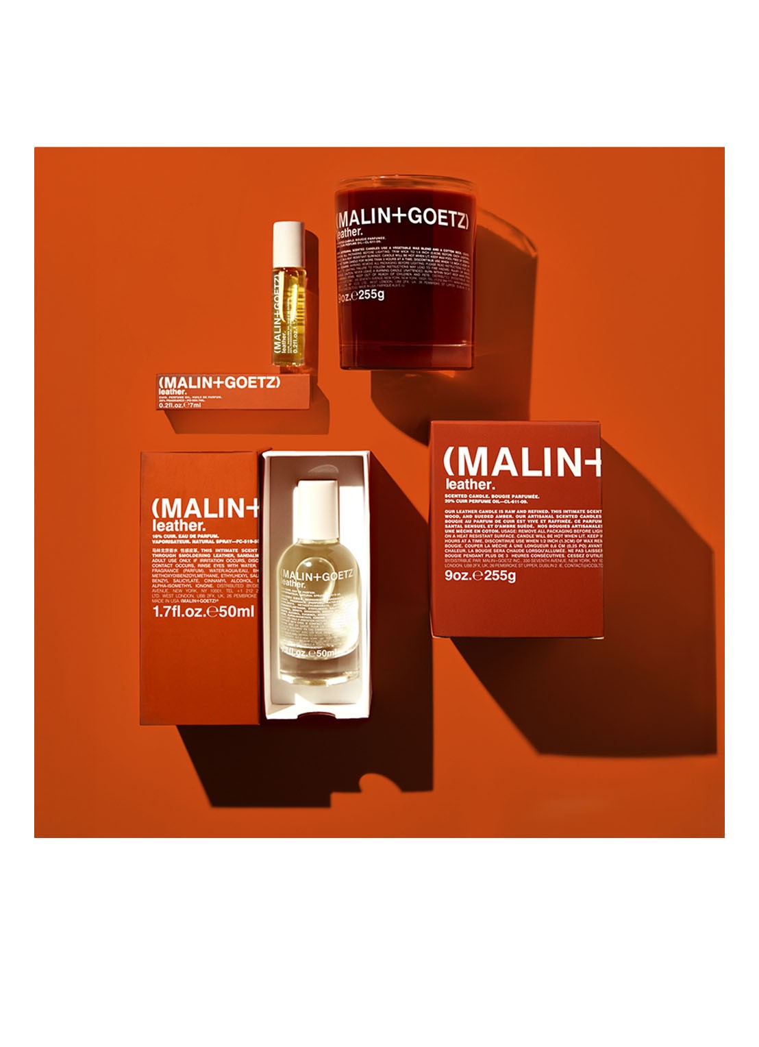 MALIN+GOETZ Leather Candle - geurkaars - detail 3 undefined