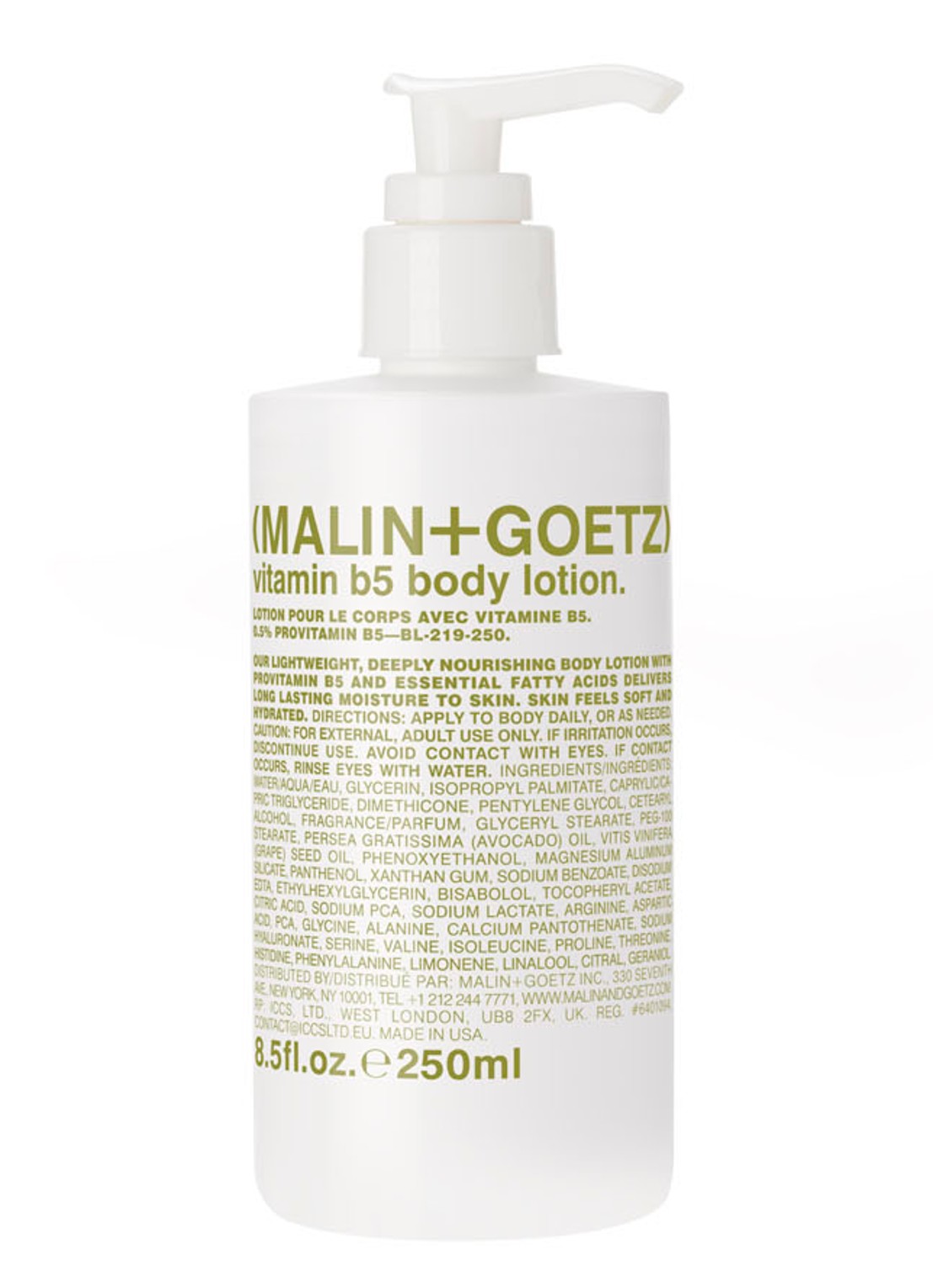 MALIN+GOETZ vitamin b5 body lotion - voorkant undefined