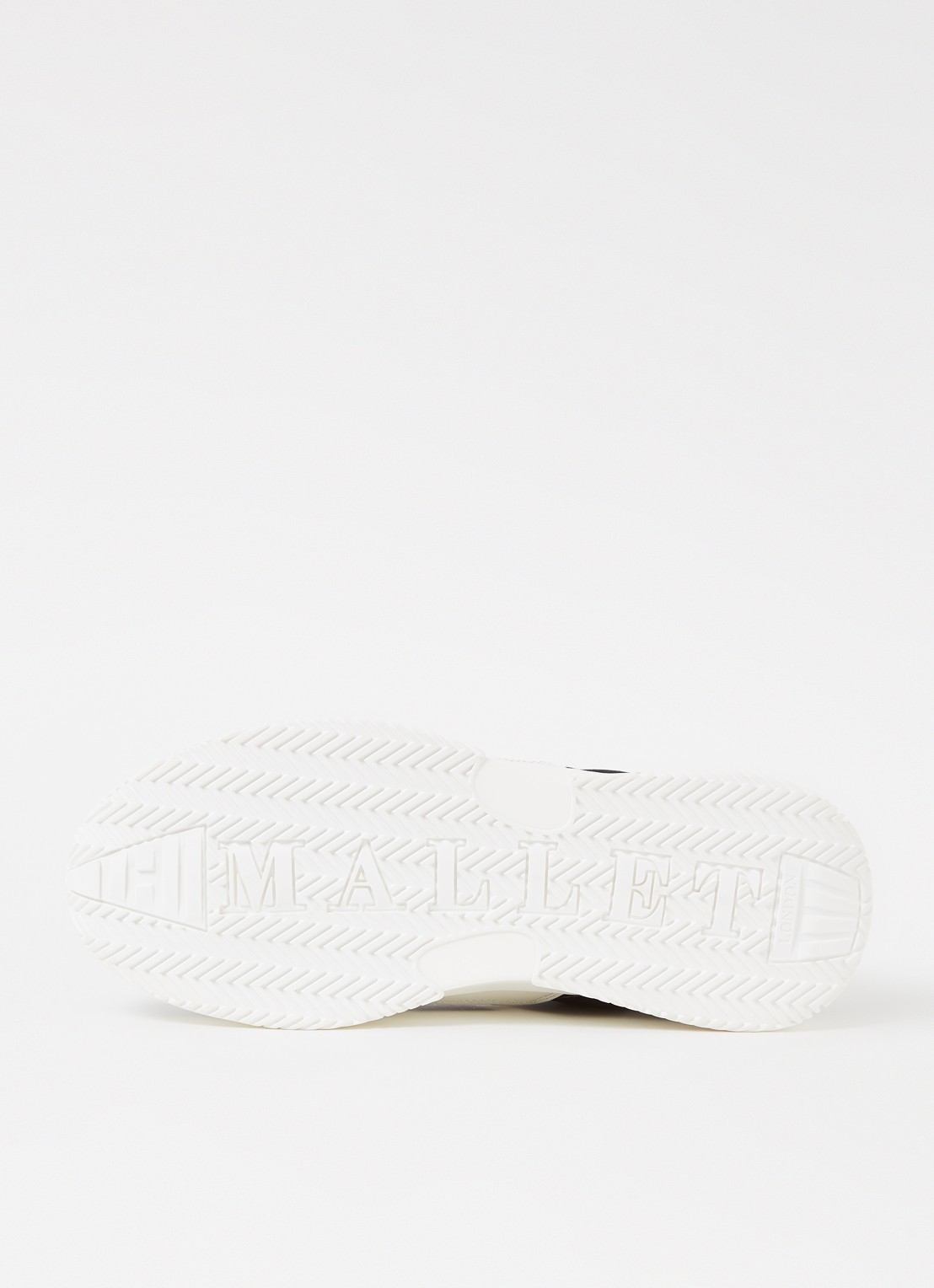 Mallet Marquess sneaker met suède details - detail 4 grijs