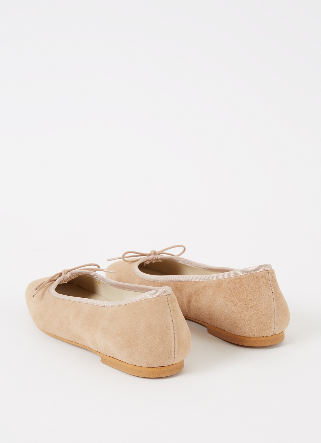 Mamba ballerina van suède - detail 3 beige
