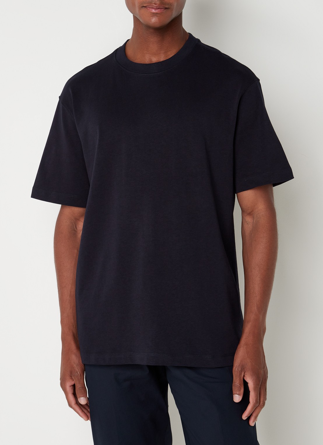 MANGO Anouk T-shirt met ronde hals  - detail 4 blauw
