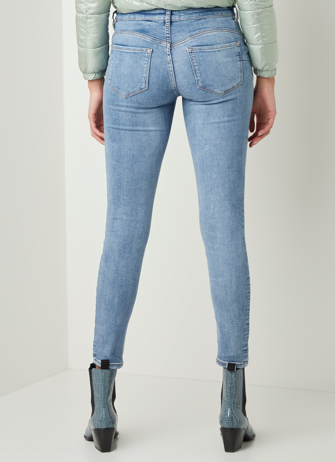 Mango Kim low waist super skinny fit jeans  - achterkant 5 jeans