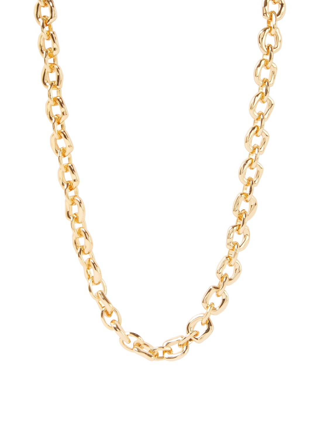 Mango Marie schakelketting - voorkant goud