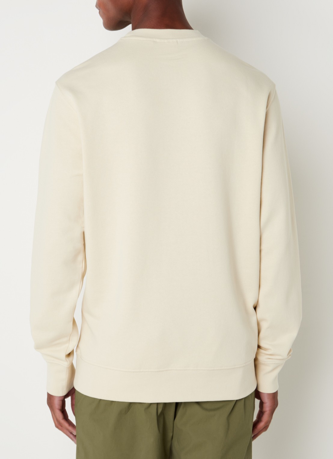 MANGO Sweater van katoen - achterkant beige