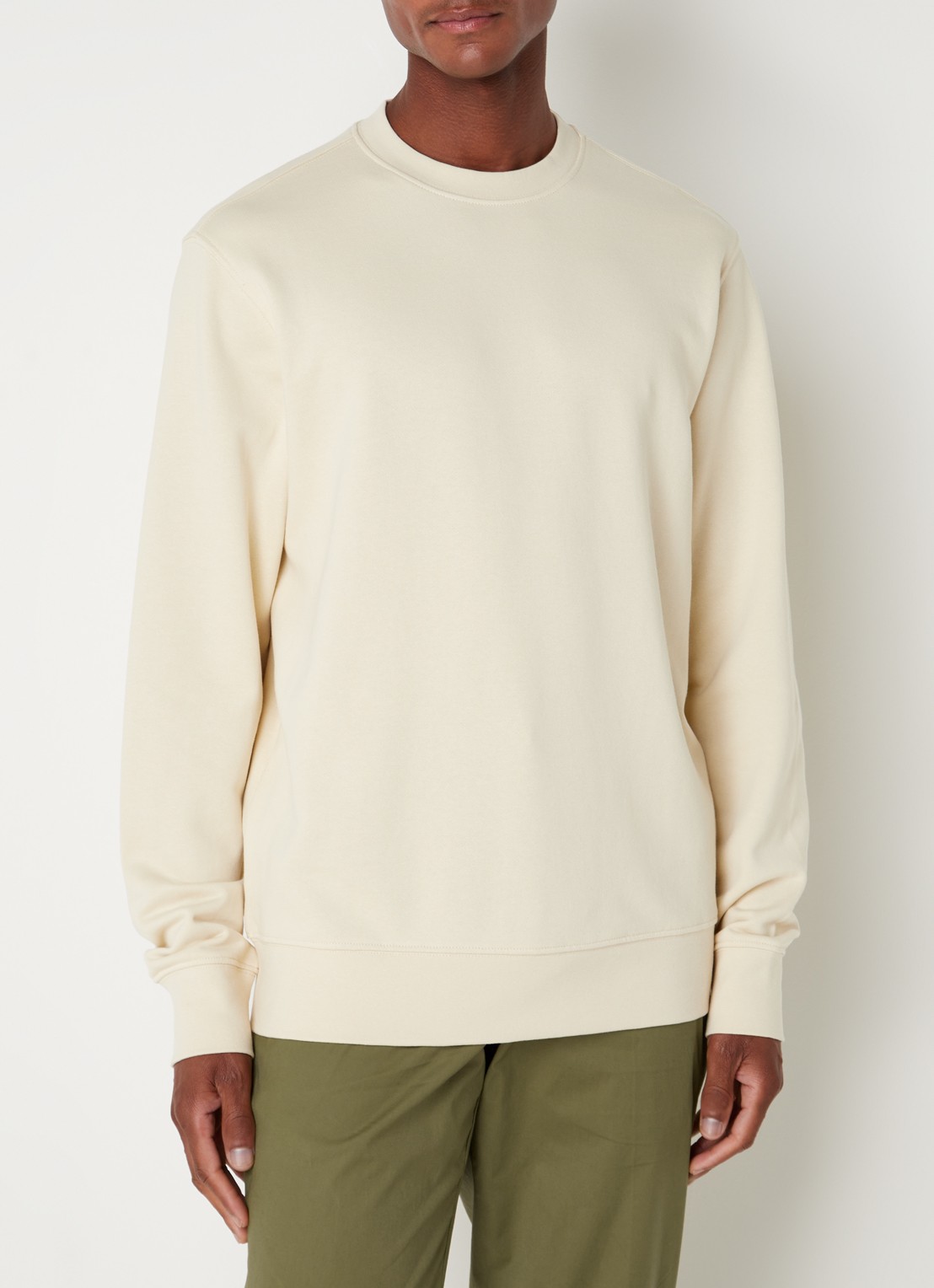 MANGO Sweater van katoen - detail 2 beige