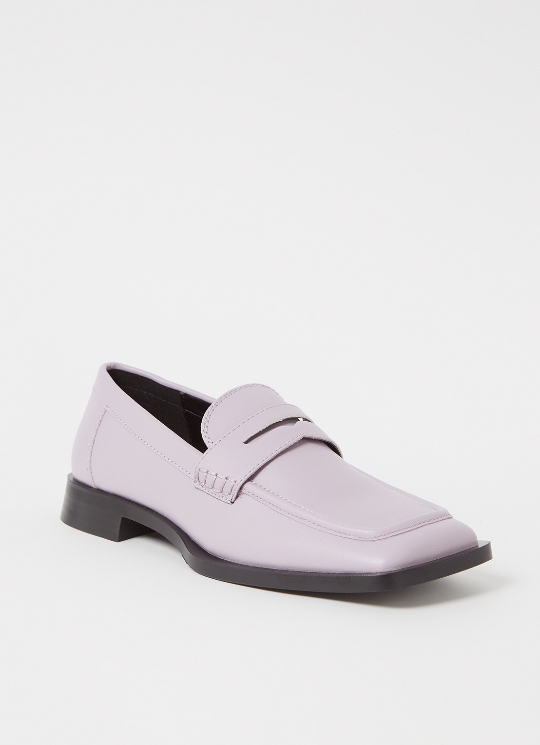 Mango Thick loafer - voorkant lila