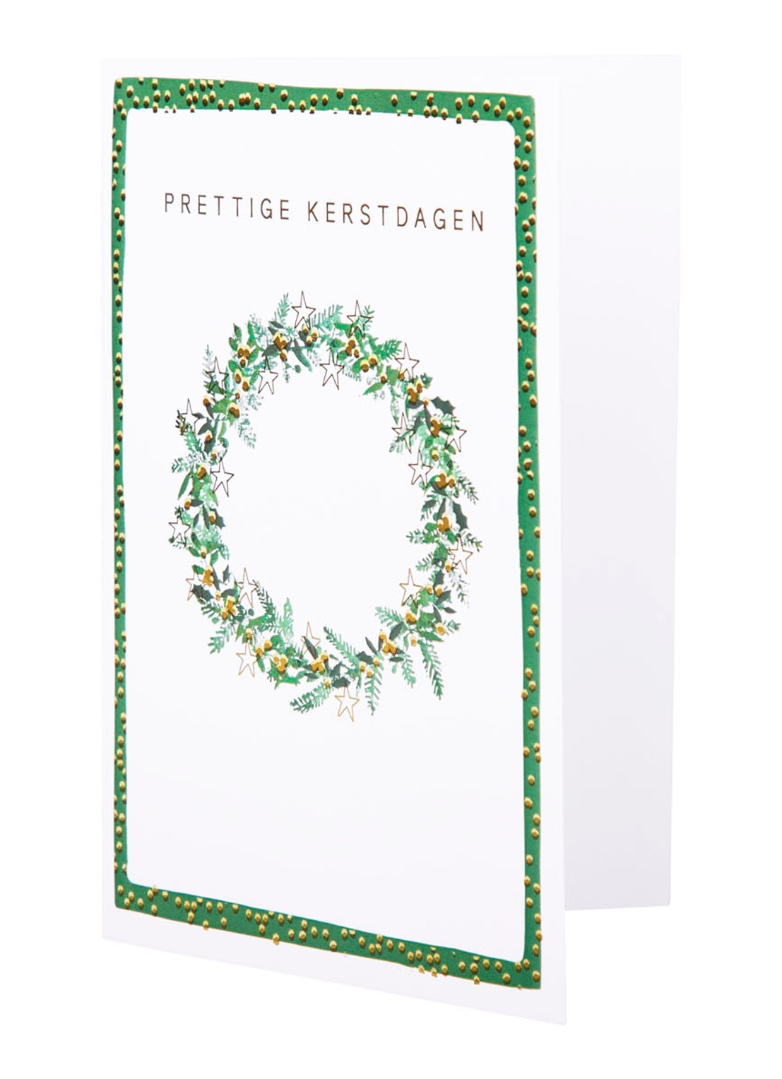 MAP Publishing Pakje kerstkaarten Fern, 8-del - voorkant 2 groen