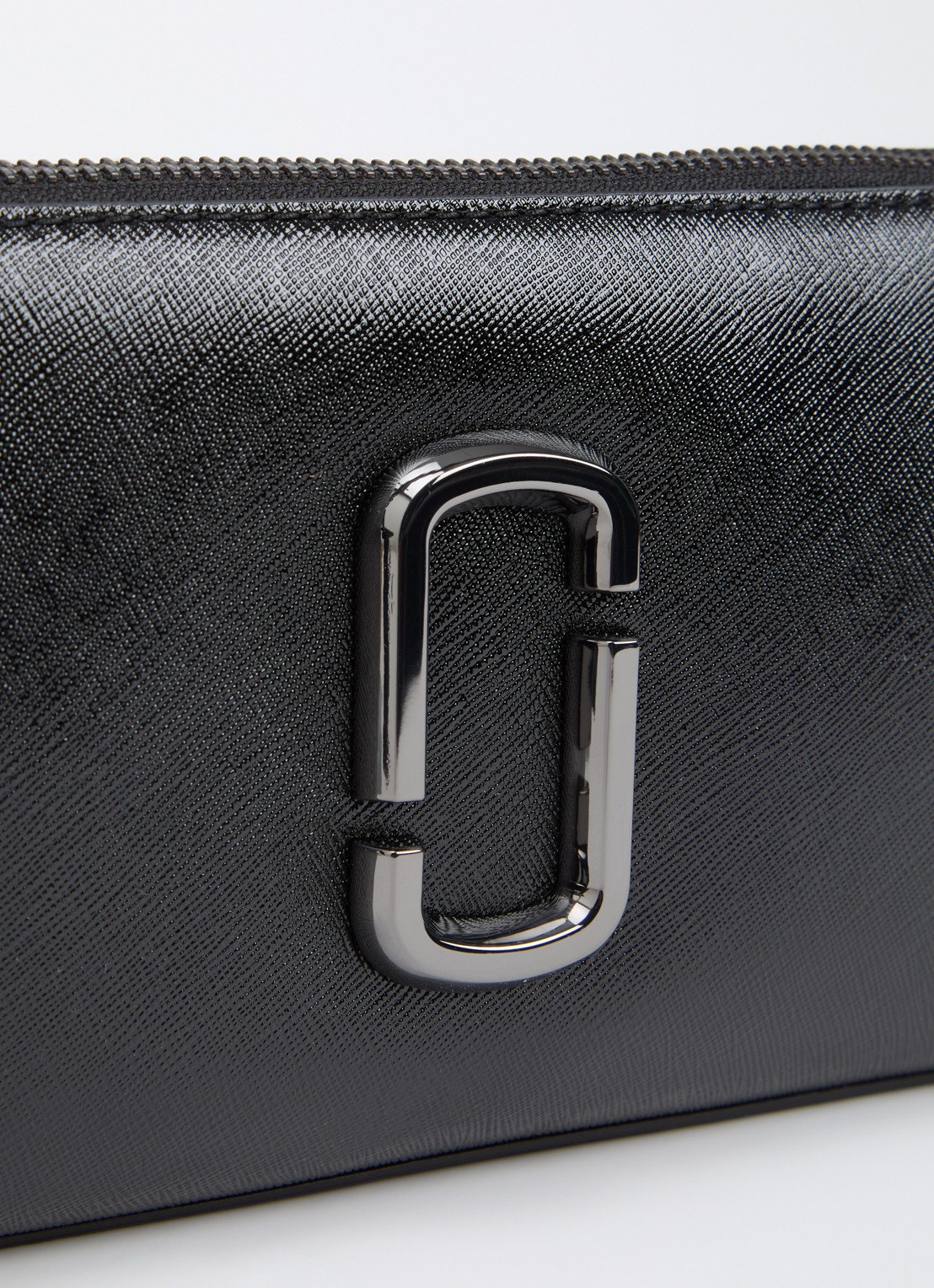 Marc Jacobs Le Pochette schoudertas van leer met afneembare schouderriem  - detail 7 zwart
