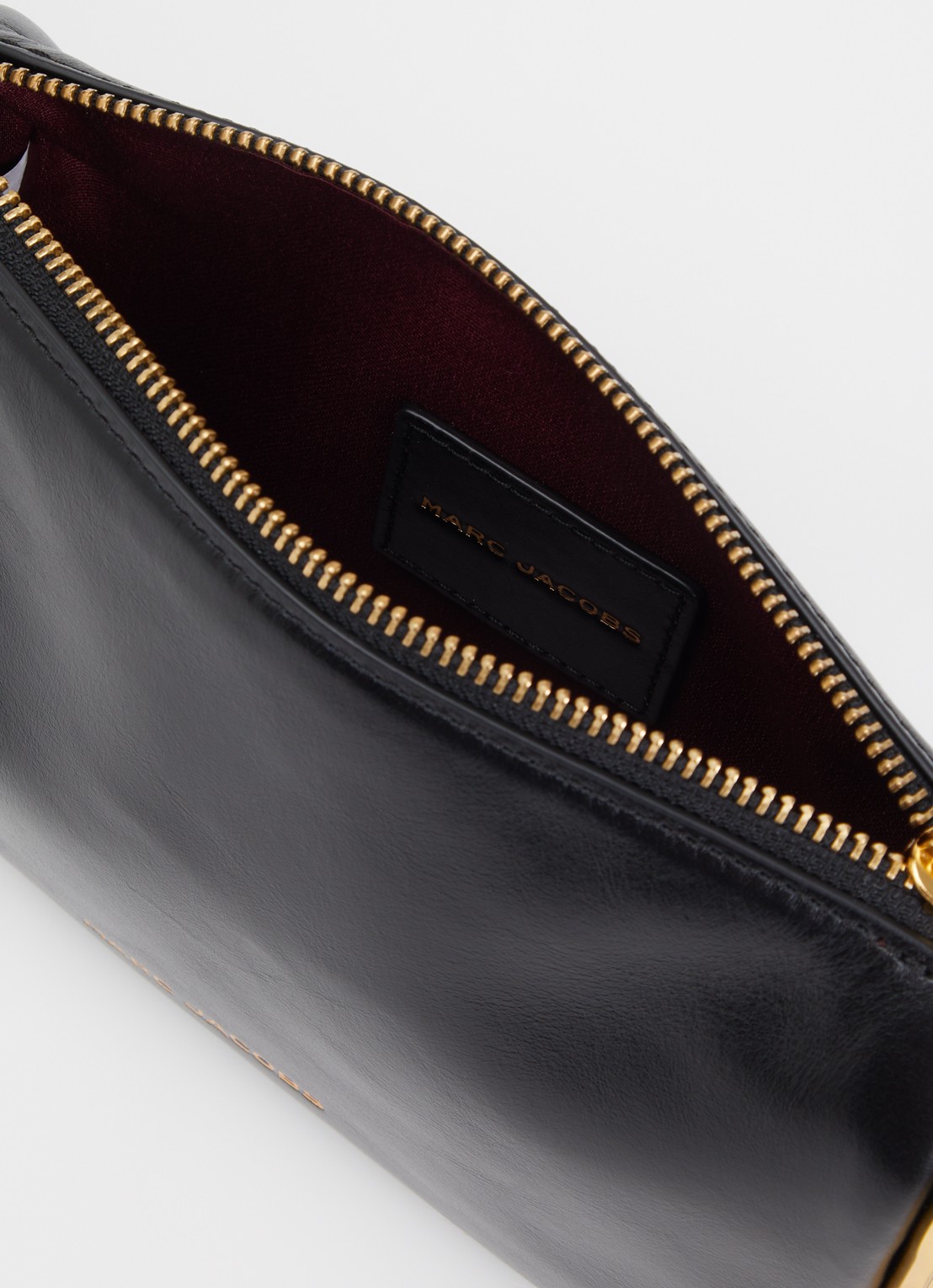 Marc Jacobs Scene small schoudertas van leer met logo  - detail 2 zwart