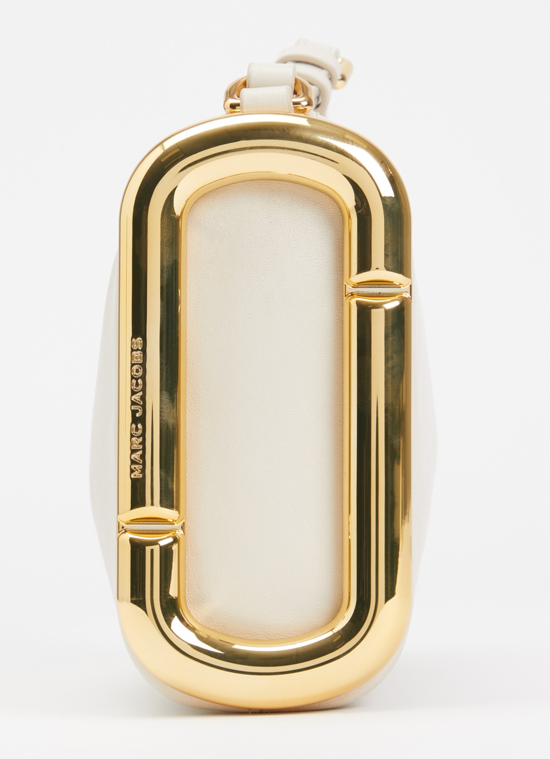 Marc Jacobs Scene small schoudertas van leer met logo  - detail 2 beige