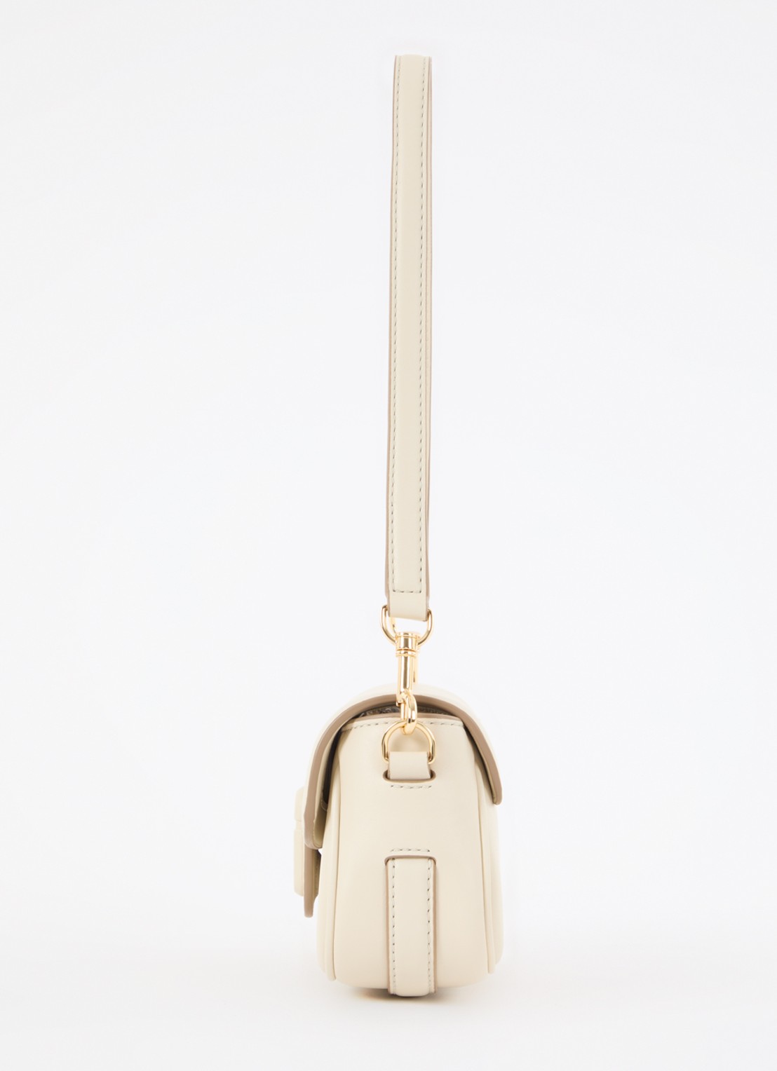 Marc Jacobs Small schoudertas van leer met afneembare schouderriem - detail 6 wit