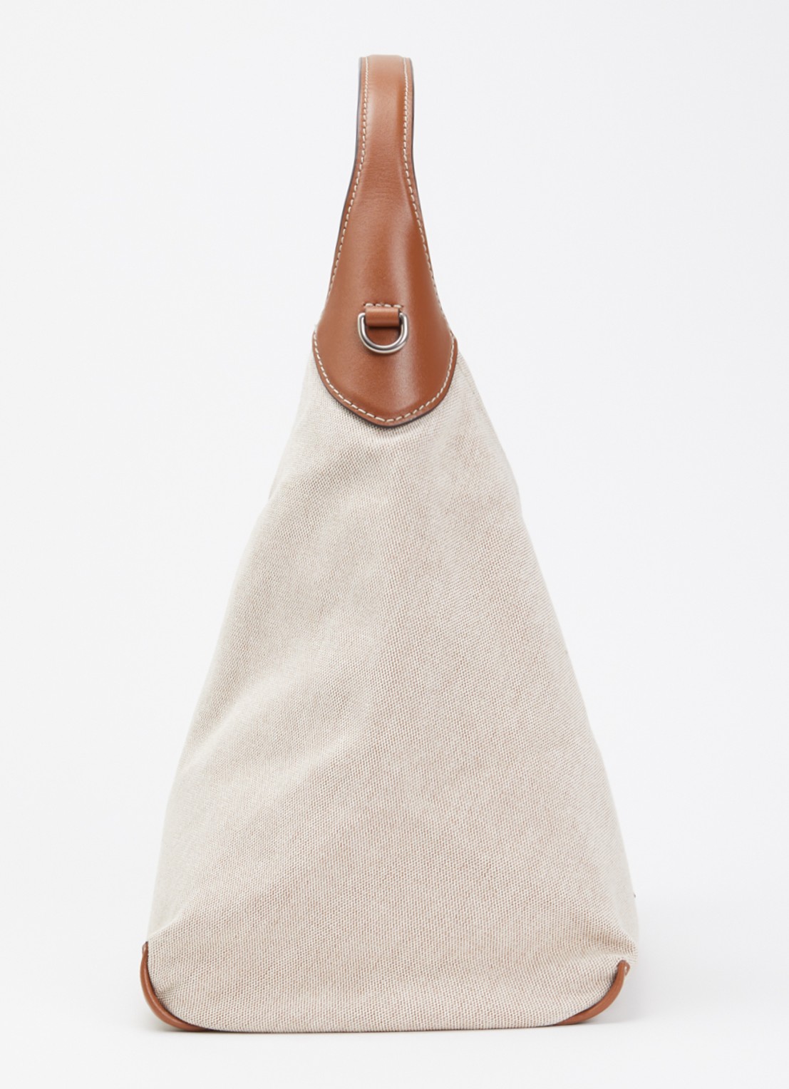 Marc Jacobs The Belted Sack shopper van canvas met leren details - detail 3 camel
