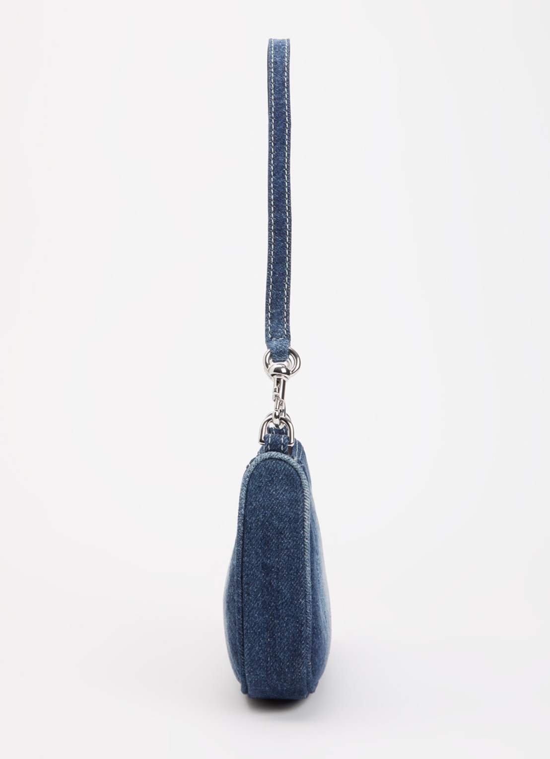 Marc Jacobs The Charm schoudertas van denim met afneembare schouderriem  - detail 2 indigo