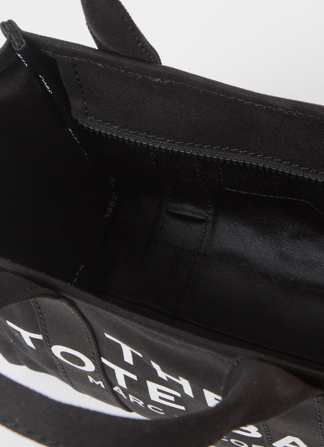Marc Jacobs The Crossbody Tote handtas met logo - detail 4 zwart