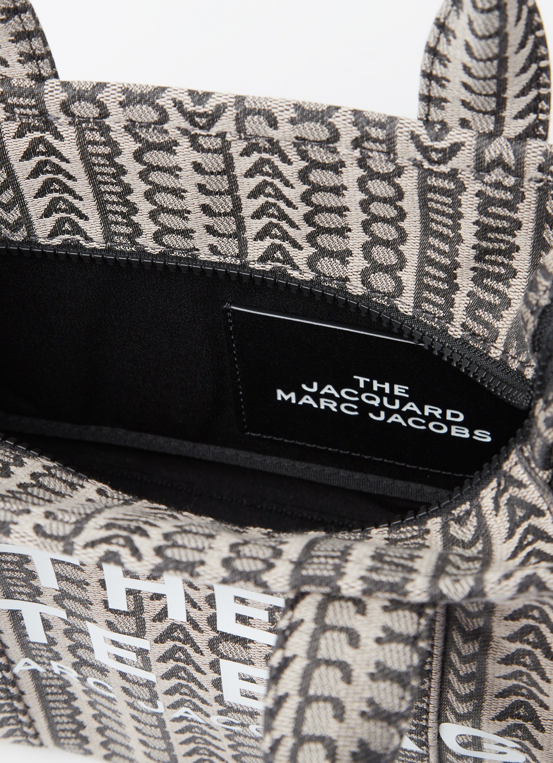 Marc Jacobs The Crossbody Tote handtas met logo - detail 3 donkerbeige