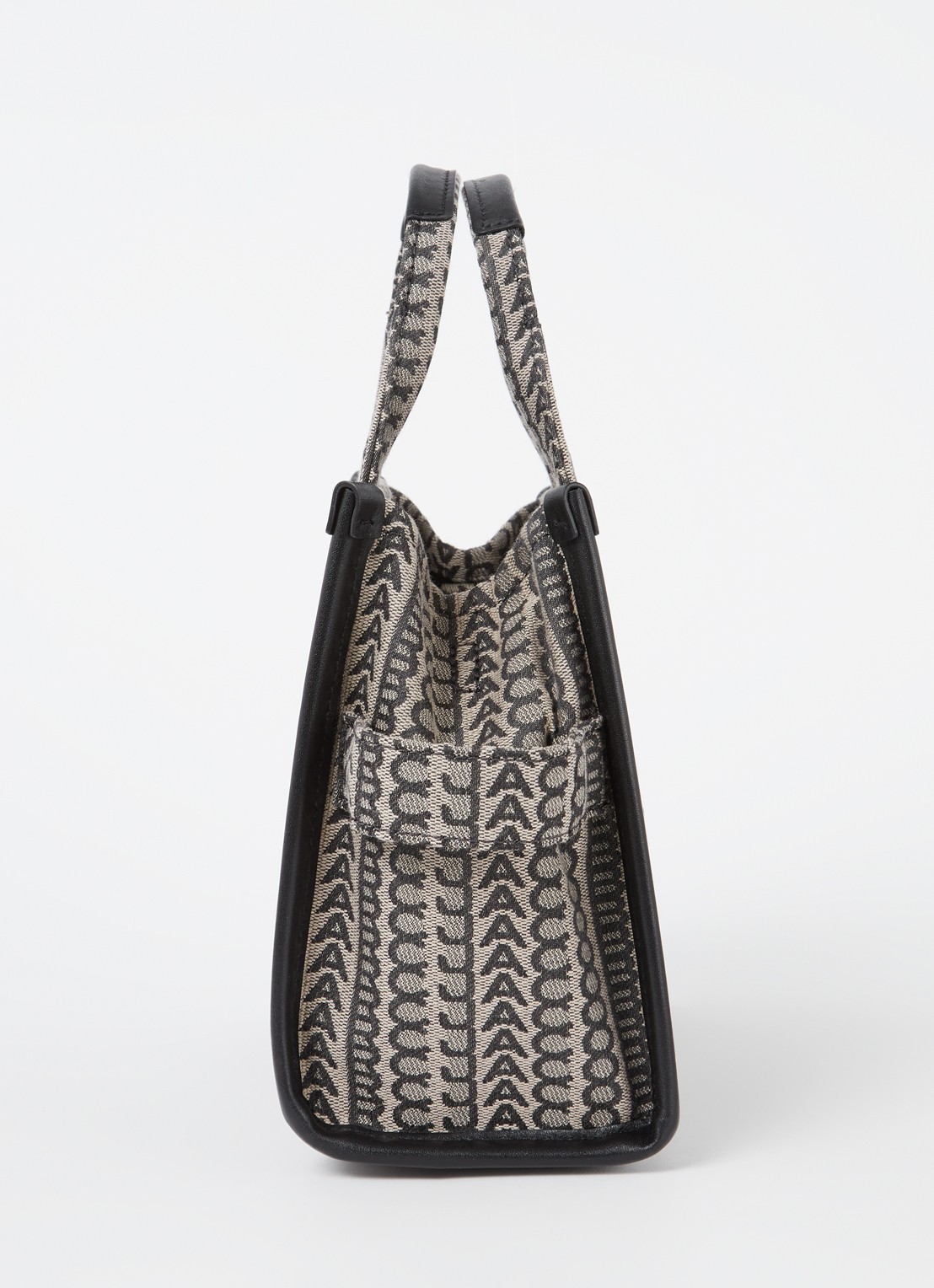 Marc Jacobs The Crossbody Tote handtas met logo - detail 4 donkerbeige