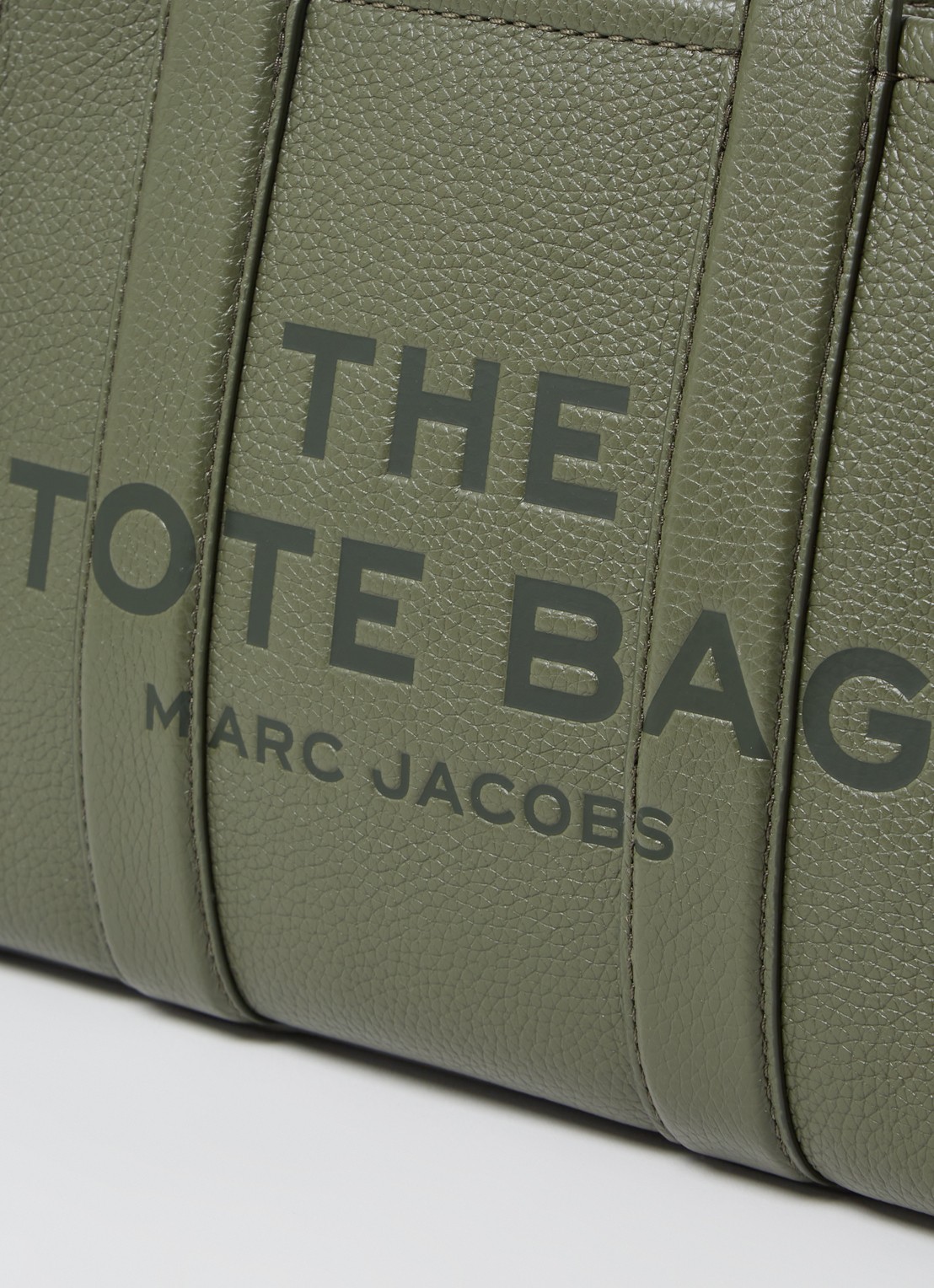 Marc Jacobs The Crossbody Tote handtas met logo - detail 5 bronsgroen