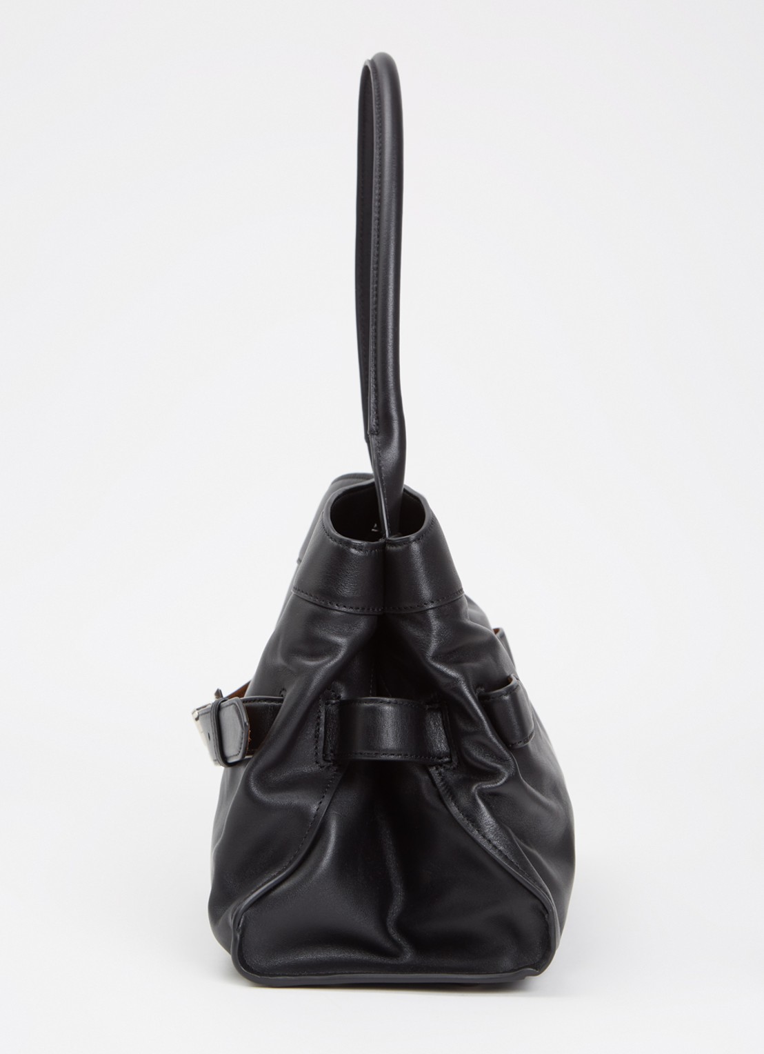 Marc Jacobs The Dakota Satchel schoudertas van leer - detail 5 zwart