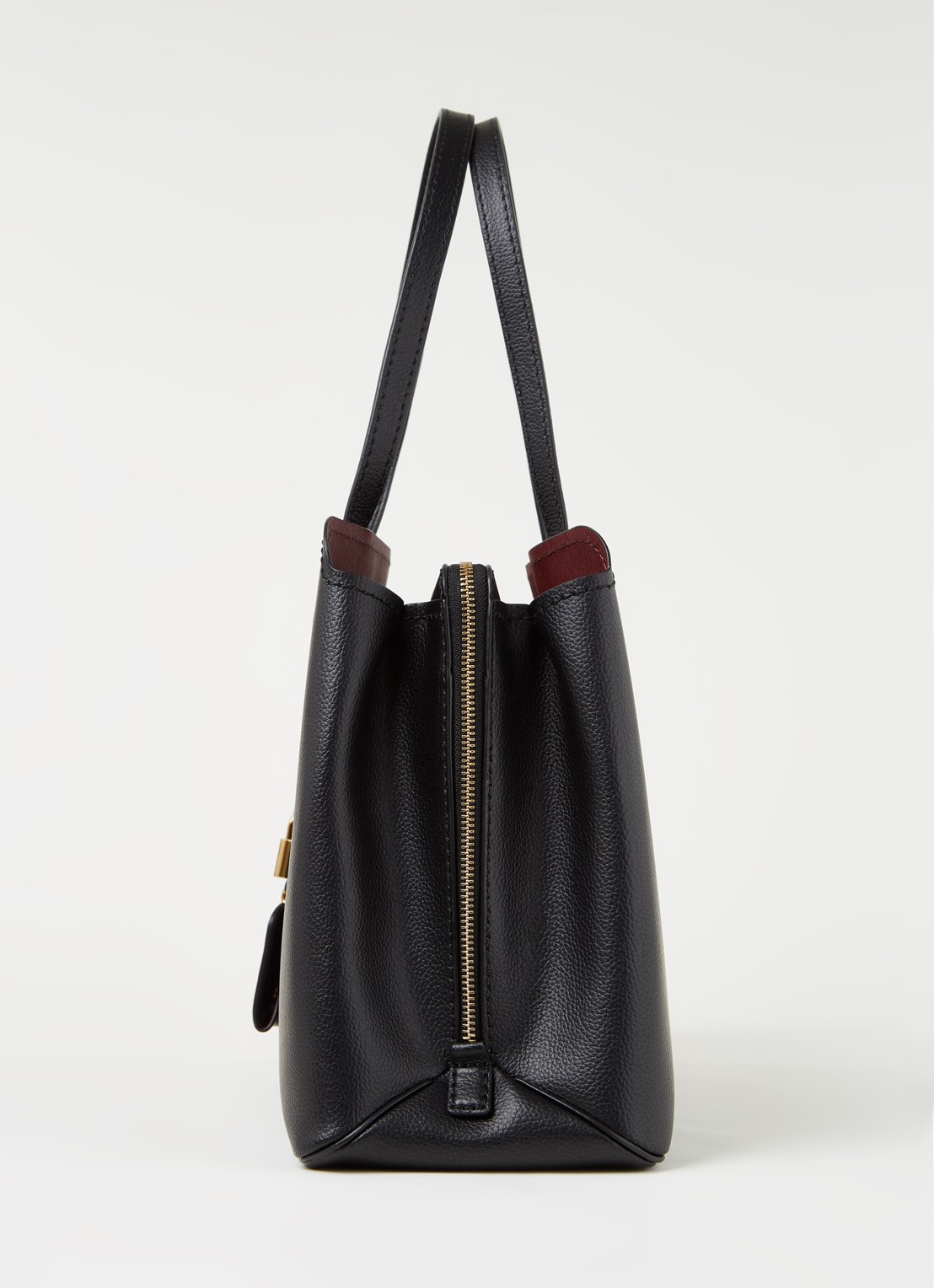 Marc Jacobs The Editor schoudertas van leer - detail 4 zwart