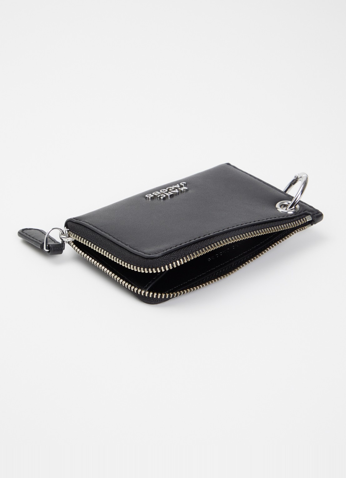 Marc Jacobs The Everyday Charm sleuteletui van leer - voorkant 2 zwart