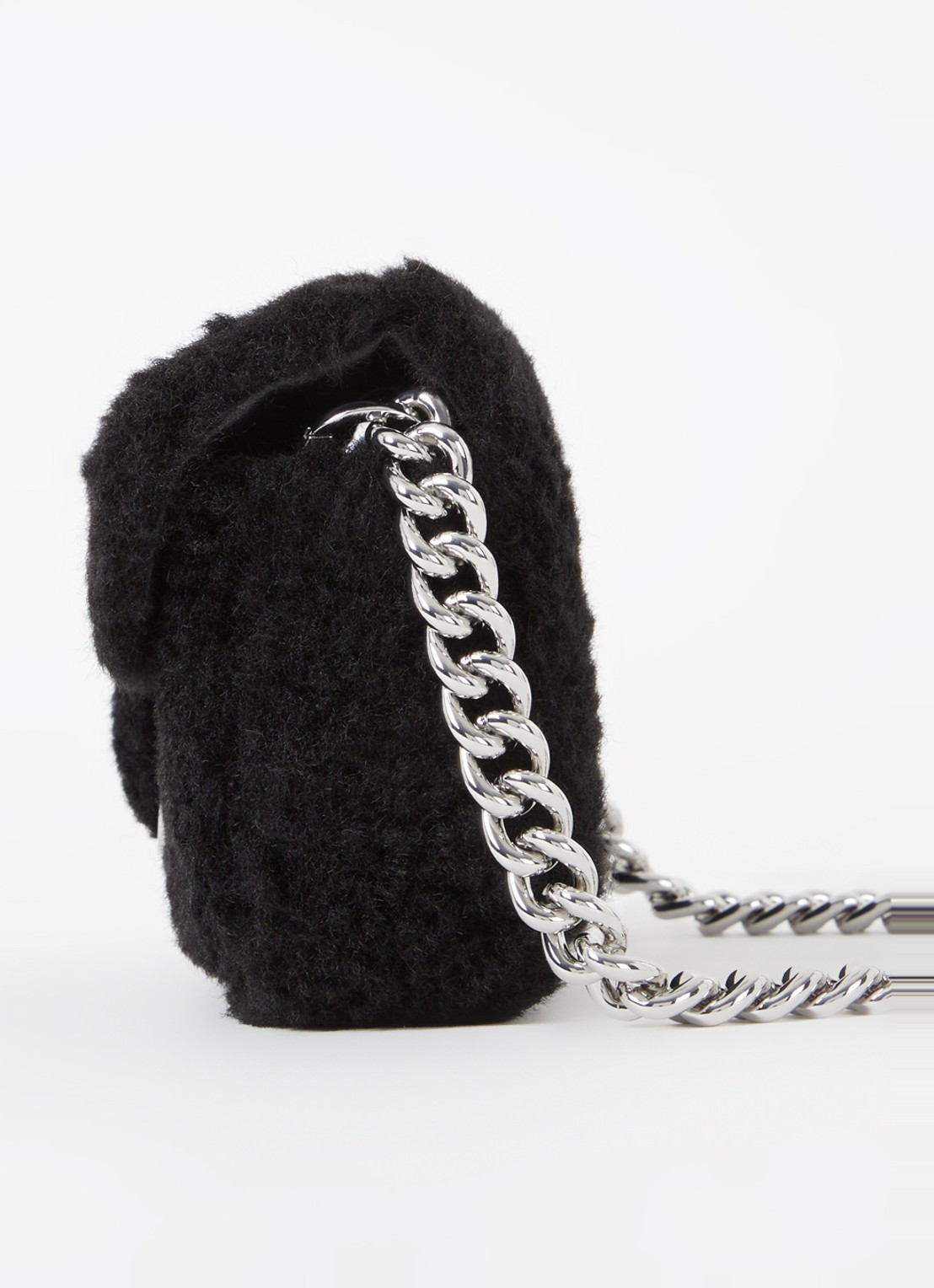 Marc Jacobs The J Marc schoudertas van teddy - detail 3 zwart