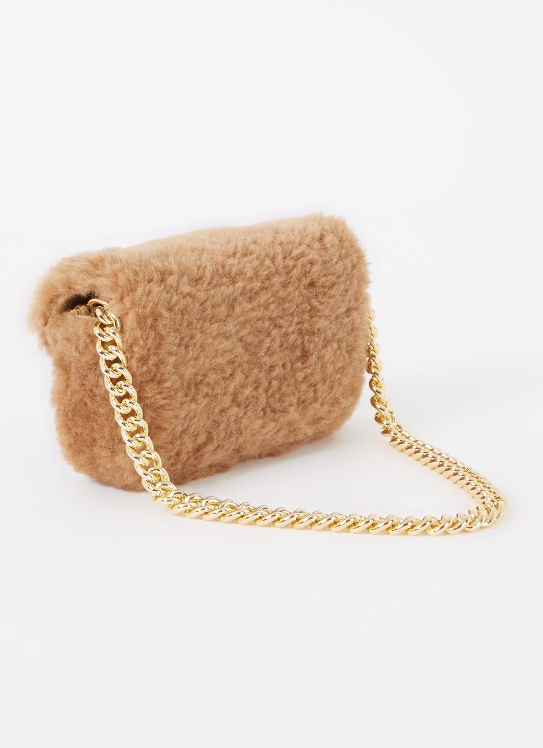 Marc Jacobs The J Marc schoudertas van teddy - achterkant 4 camel