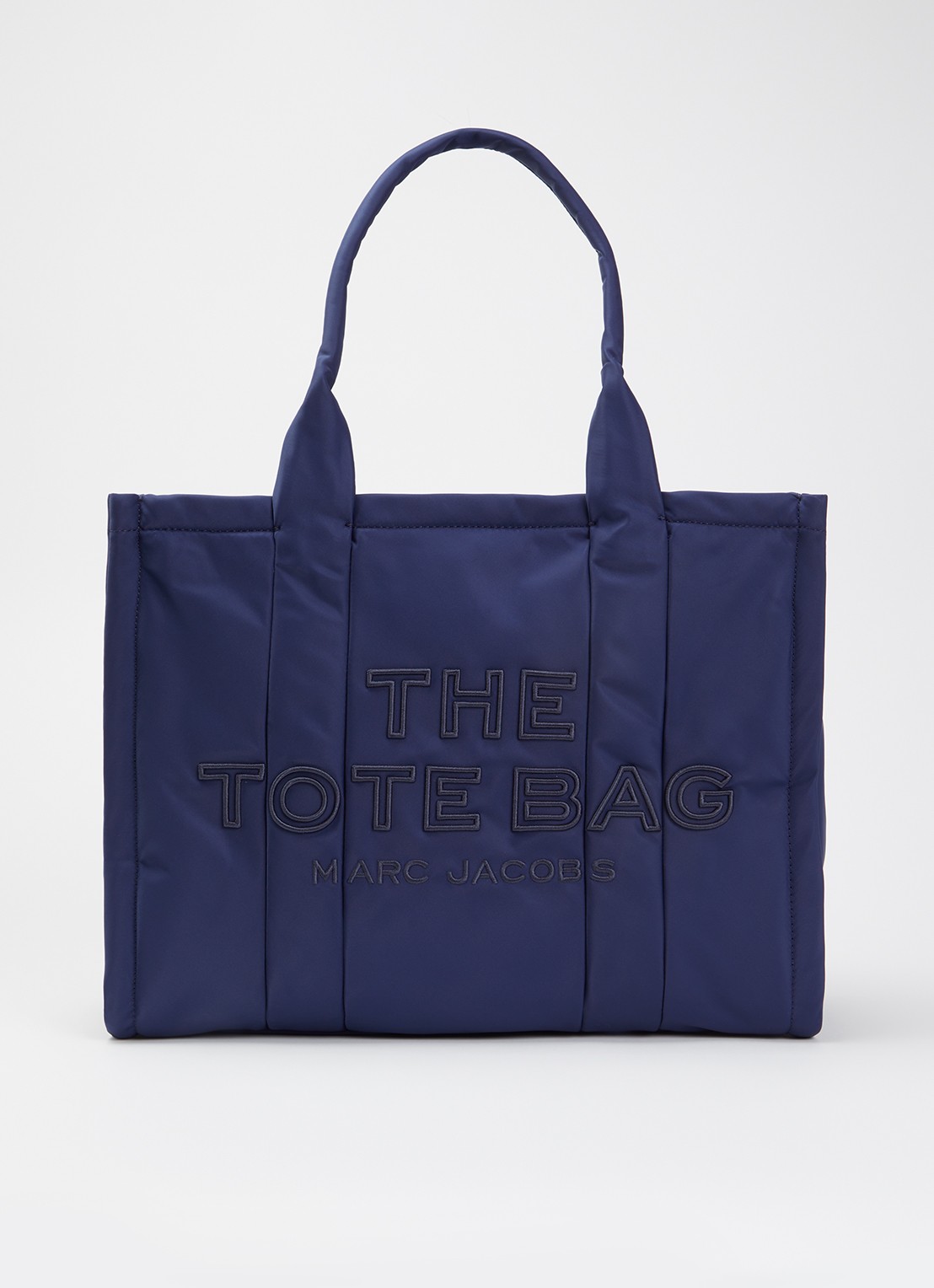 Marc Jacobs The Large Tote schoudertas met logo - voorkant 2 royalblauw