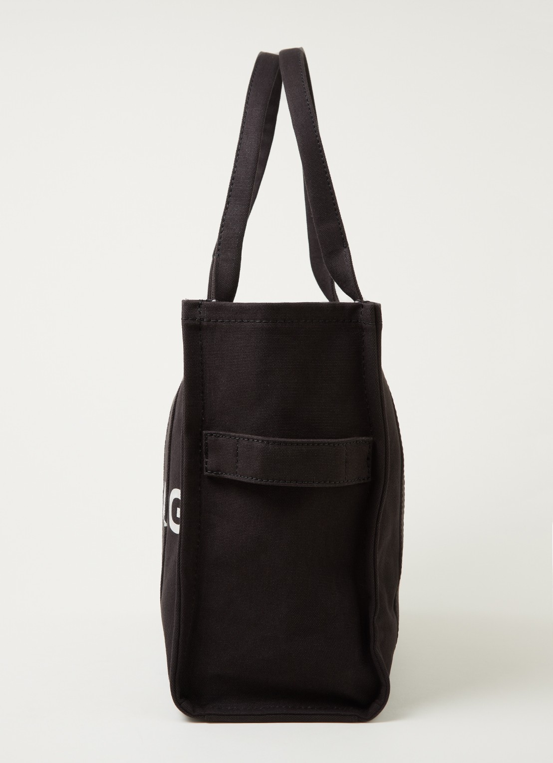Marc Jacobs The Large Tote schoudertas van canvas - detail 3 zwart
