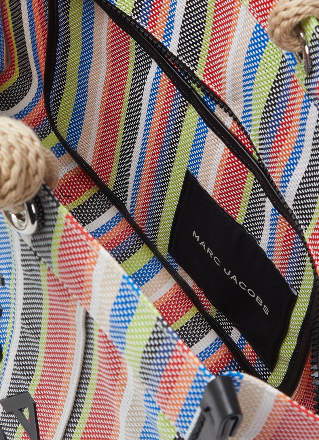 Marc Jacobs The Large Tote shopper met logoprint - detail 3 multicolor