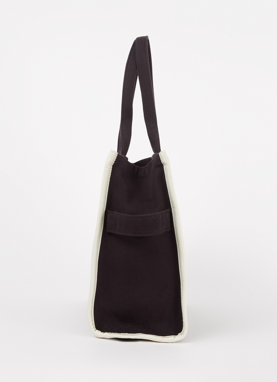 Marc Jacobs The Large Tote shopper van canvas met logoprint - detail 4 zwart