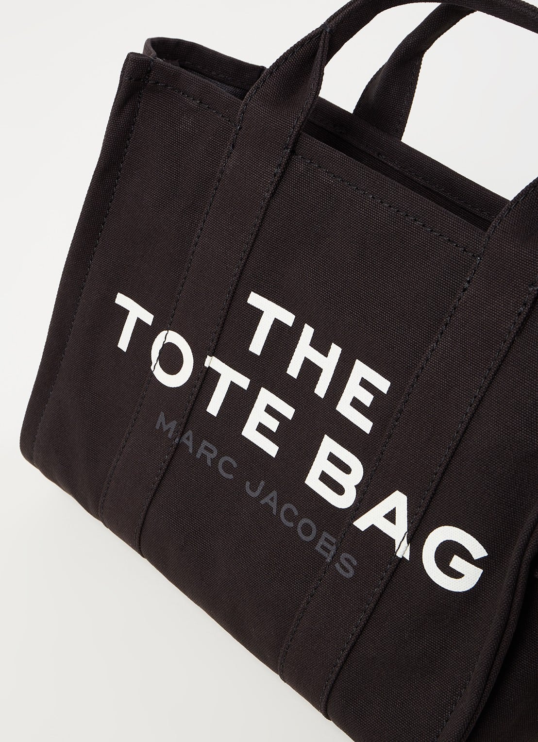 Marc Jacobs The Medium Tote handtas van canvas - detail 5 zwart
