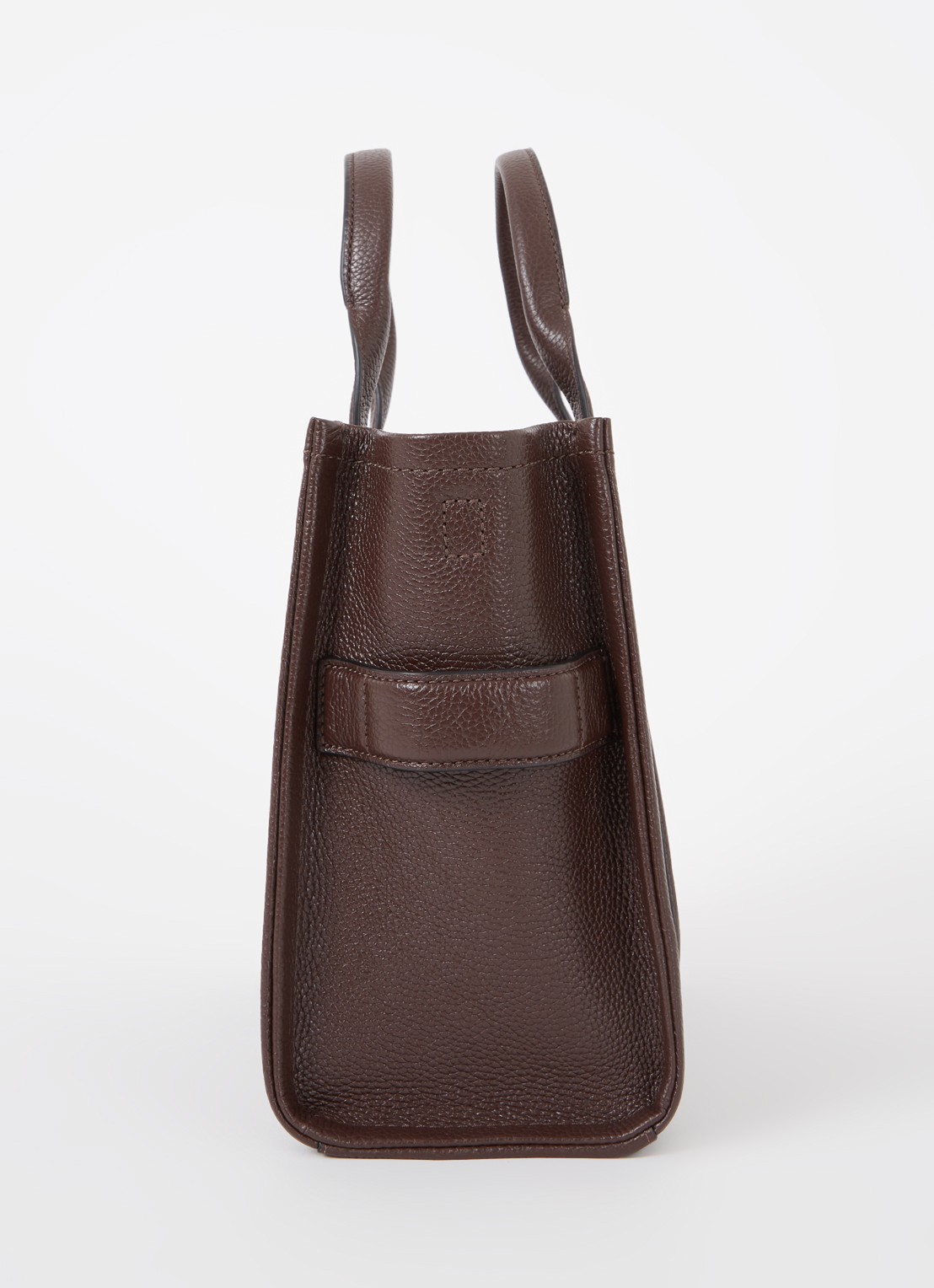 Marc Jacobs The Medium Tote handtas van leer met logo - detail 6 bruin