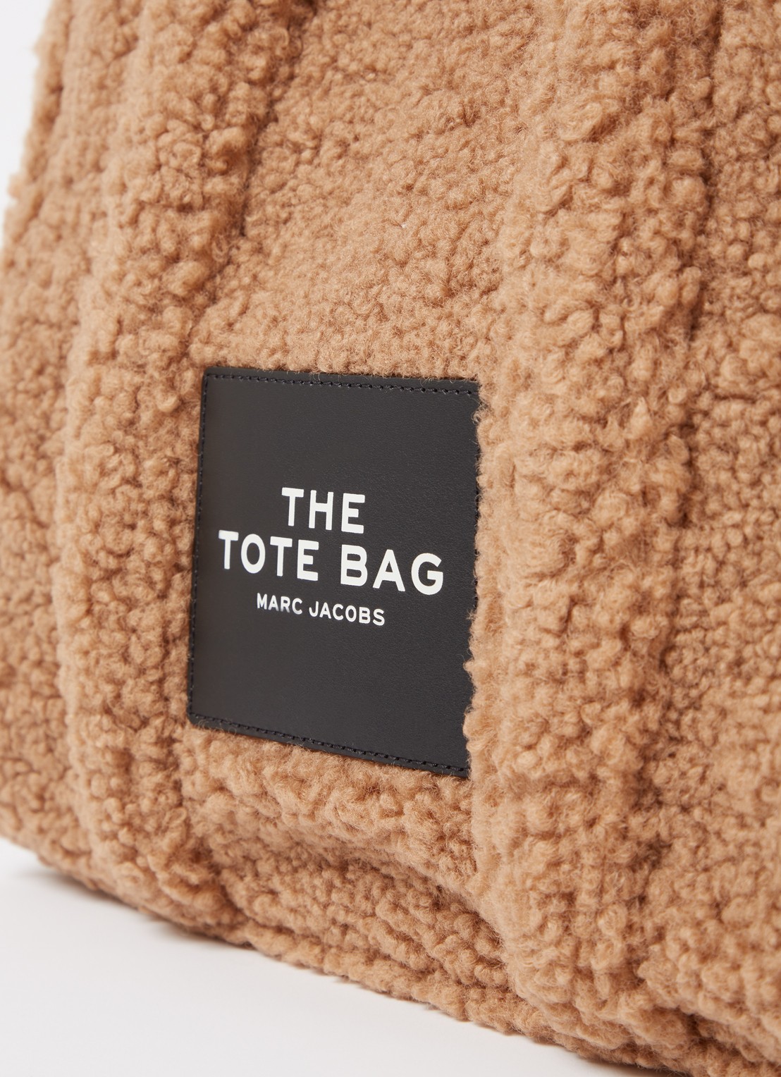 Marc Jacobs The Medium Tote handtas van teddy - detail 7 camel