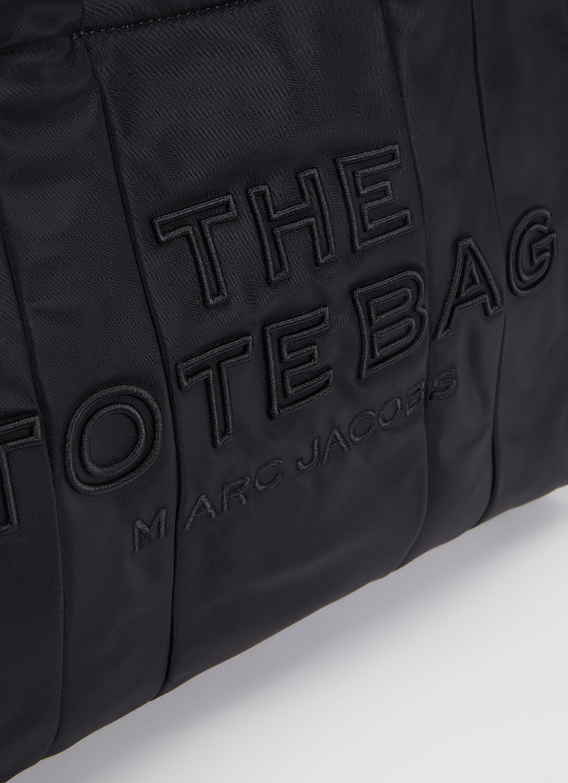 Marc Jacobs The Medium Tote schoudertas met logo - detail 3 zwart