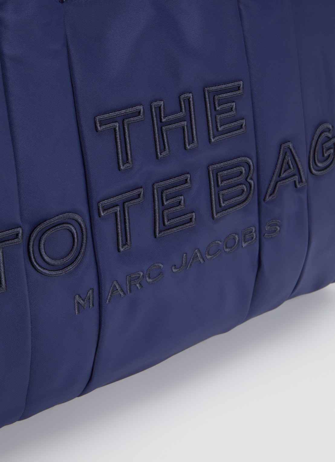 Marc Jacobs The Medium Tote schoudertas met logo - detail 3 royalblauw
