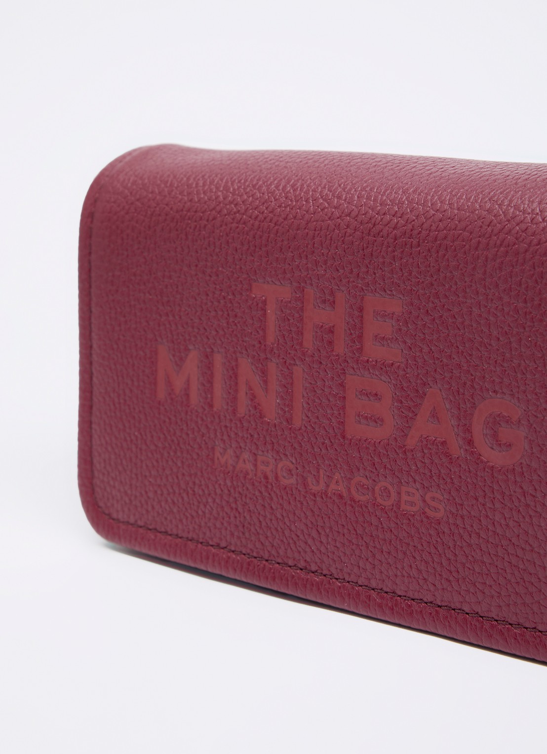 Marc Jacobs The Mini crossbodytas met logo  - detail 6 rood