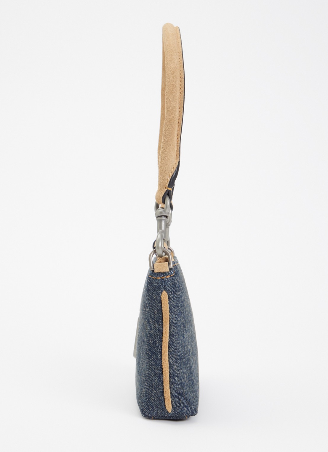 Marc Jacobs The Pochette schoudertas met logo - detail 3 indigo